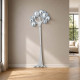 Appendiabiti a muro di design moderno in legno a forma di albero con 8 ganci