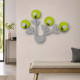 Appendiabiti da muro per ingresso dal design moderno con 4 ganci