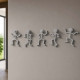 Appendiabiti da parete moderno per camerette design moderno con omini
