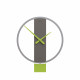 Orologio a pendolo in legno dal design moderno per cucina o soggiorno