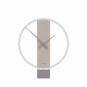 Orologio a pendolo in legno dal design moderno per cucina o soggiorno