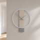 Orologio a pendolo in legno dal design moderno per cucina o soggiorno