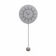 Orologio da parete a pendolo in legno dal design moderno