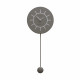 Orologio da parete a pendolo in legno dal design moderno