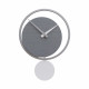 Orologio da parete a pendolo in legno dal design moderno
