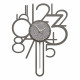 Orologio da parete a pendolo in legno dal design moderno ed elegante