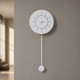 Orologio da parete a pendolo in legno dal design moderno