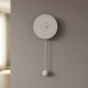 Orologio da parete a pendolo in legno dal design moderno