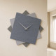 Orologio da parete grande in legno per cucina o per soggiorno dal design moderno