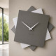 Orologio da parete grande in legno per cucina o per soggiorno dal design moderno