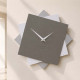 Orologio da parete grande in legno per cucina o per soggiorno dal design moderno