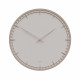 Orologio da parete grande rotondo in legno dal design moderno ed elegante
