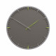 Orologio da parete grande rotondo in legno dal design moderno ed elegante