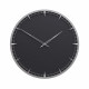 Orologio da parete grande rotondo in legno dal design moderno ed elegante