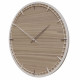 Orologio da parete grande rotondo in legno dal design moderno ed elegante