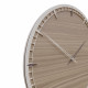 Orologio da parete grande rotondo in legno dal design moderno ed elegante