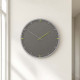 Orologio da parete grande rotondo in legno dal design moderno ed elegante