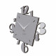 Orologio da parete in legno dal design moderno con quadrante con numeri