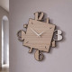 Orologio da parete in legno dal design moderno con quadrante con numeri