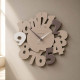 Orologio da parete in legno dal design moderno