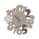 Orologio da parete in legno dal design moderno
