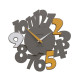 Orologio da parete in legno dal design moderno