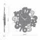 Orologio da parete in legno dal design moderno