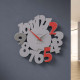 Orologio da parete in legno dal design moderno