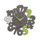 Orologio da parete in legno dal design moderno