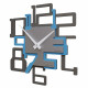 Orologio da parete in legno dal design moderno ed elegante