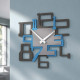Orologio da parete in legno dal design moderno ed elegante