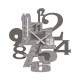 Orologio da parete in legno dal design moderno