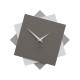 Orologio da parete grande in legno per cucina o per soggiorno dal design moderno