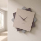 Orologio da parete in legno per cucina o per soggiorno dal design moderno
