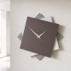 Orologio da parete in legno per cucina o per soggiorno dal design moderno