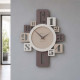 Orologio da parete in legno per cucina o soggiorno di design moderno