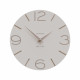 Orologio da parete in legno rotondo dal design moderno
