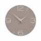 Orologio da parete in legno rotondo dal design moderno