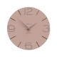 Orologio da parete in legno rotondo dal design moderno