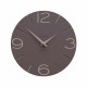 Orologio da parete in legno rotondo dal design moderno