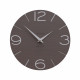 Orologio da parete in legno rotondo dal design moderno