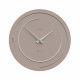 Orologio da parete in legno per soggiorno o cucina di design moderno