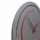 Orologio da parete in legno per soggiorno o cucina di design moderno
