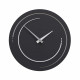 Orologio da parete in legno per soggiorno o cucina di design moderno