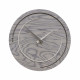 Orologio da parete in legno per soggiorno o cucina di design moderno