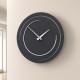 Orologio da parete in legno per soggiorno o cucina di design moderno