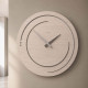 Orologio da parete in legno per soggiorno o cucina di design moderno