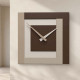 Orologio da parete in legno piccolo per soggiorno