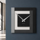 Orologio da parete in legno piccolo per soggiorno