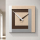Orologio da parete in legno piccolo per soggiorno